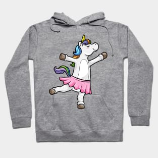 Unicorn is dancing at the ballet Hoodie